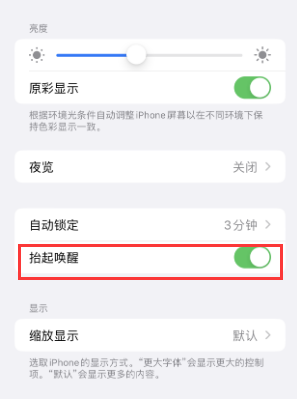 朝阳苹果授权维修站分享iPhone轻点无法唤醒怎么办